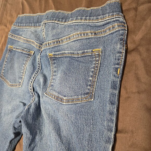 Skinny Jeggings Built-In Tough With Adjustable Waist Jeans Old Navy Size 10-12 - Picture 5 of 6